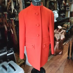 Prada Orange Peacoat size 38